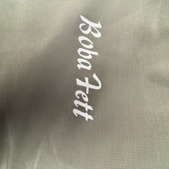 Star Wars Her Universe Boba Fett Mandalorian Bomber Jacket Woman’s Med - Picture 5 of 8